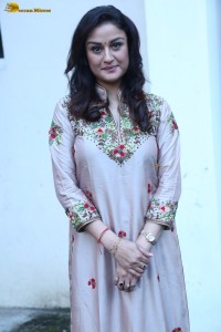 actress sonia agarwal photoshoot in a silver grey salwar dress