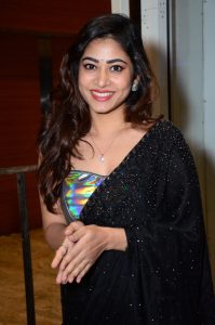 telugu actress sonu thakur gorgeous in a black saree