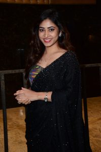 telugu actress sonu thakur gorgeous in a black saree