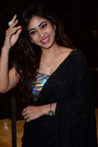 telugu actress sonu thakur gorgeous in a black saree