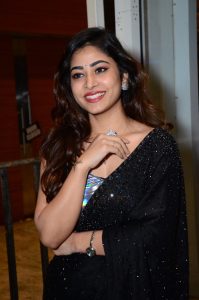 telugu actress sonu thakur gorgeous in a black saree