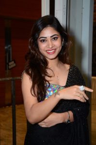 telugu actress sonu thakur gorgeous in a black saree