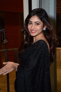 telugu actress sonu thakur gorgeous in a black saree