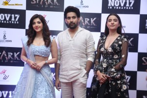 Spark Pre-Release Function attended by Vikranth, Mehreen, and Rukshar Dhillon