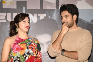 Spark Trailer Release attended by Vikranth and Mehreen Pirzada