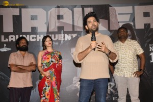 Spark Trailer Release attended by Vikranth and Mehreen Pirzada