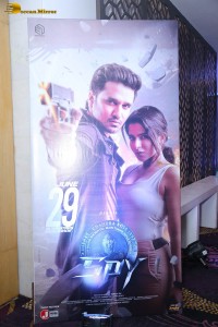 SPY Pre-Release Function attended by Nikhil Siddharth, Iswarya Menon, Sanya Thakur, and Naga Chaitanya