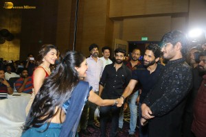 SPY Pre-Release Function attended by Nikhil Siddharth, Iswarya Menon, Sanya Thakur, and Naga Chaitanya
