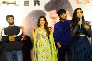 Spy Trailer Launch attended by Nikhil Siddharth, Iswarya Menon and Sanya Thakur