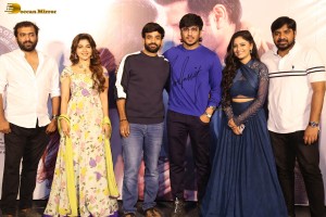 Spy Trailer Launch attended by Nikhil Siddharth, Iswarya Menon and Sanya Thakur