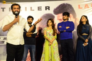 Spy Trailer Launch attended by Nikhil Siddharth, Iswarya Menon and Sanya Thakur