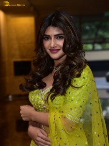 actress Sreeleela sexy photoshoot in a green lehenga choli