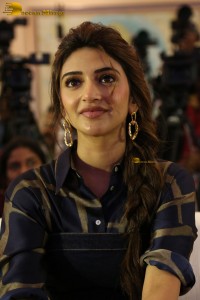 Telugu actress sreeleela gorgeous at a movie function