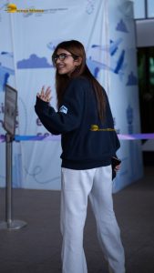 tollywood actress sreeleela spotted in mumbai