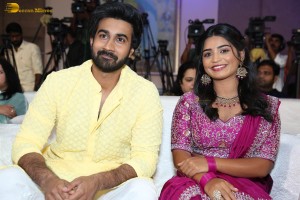 Sridevi Shoban Babu Pre-Release Function attended by Santosh Shoban, Gouri Kishan and Nagababu Konidela