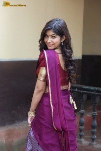 tollywood actress srijita ghosh in a half saree