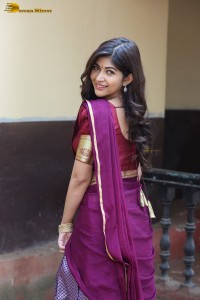 tollywood actress srijita ghosh in a half saree