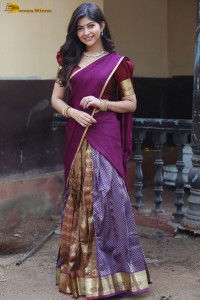 tollywood actress srijita ghosh in a half saree