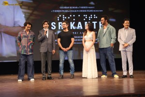 Srikanth Song Launch attended by Rajkummar Rao, Alaya F, Udit Narayan, and Aamir Khan