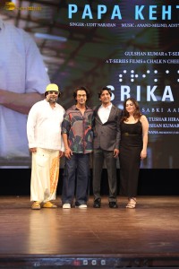 Srikanth Song Launch attended by Rajkummar Rao, Alaya F, Udit Narayan, and Aamir Khan