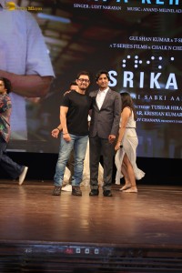 Srikanth Song Launch attended by Rajkummar Rao, Alaya F, Udit Narayan, and Aamir Khan