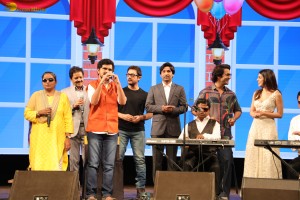 Srikanth Song Launch attended by Rajkummar Rao, Alaya F, Udit Narayan, and Aamir Khan