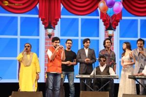 Srikanth Song Launch attended by Rajkummar Rao, Alaya F, Udit Narayan, and Aamir Khan