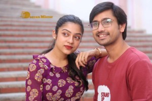 Pictures from Telugu Movie 'Stand Up Rahul' Press Meet - attended by Actors Raj Tarun, Varsha Bollamma, and Director Santo Mohan