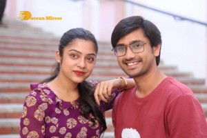 Pictures from Telugu Movie 'Stand Up Rahul' Press Meet - attended by Actors Raj Tarun, Varsha Bollamma, and Director Santo Mohan