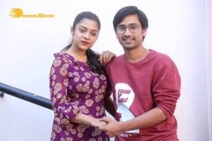 Pictures from Telugu Movie 'Stand Up Rahul' Press Meet - attended by Actors Raj Tarun, Varsha Bollamma, and Director Santo Mohan