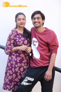 Pictures from Telugu Movie 'Stand Up Rahul' Press Meet - attended by Actors Raj Tarun, Varsha Bollamma, and Director Santo Mohan