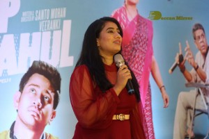 Pictures from Telugu Movie 'Stand Up Rahul' Press Meet - attended by Actors Raj Tarun, Varsha Bollamma, and Director Santo Mohan