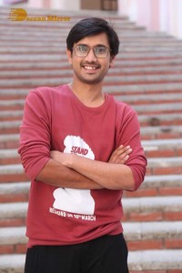 Pictures from Telugu Movie 'Stand Up Rahul' Press Meet - attended by Actors Raj Tarun, Varsha Bollamma, and Director Santo Mohan