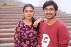 Pictures from Telugu Movie 'Stand Up Rahul' Press Meet - attended by Actors Raj Tarun, Varsha Bollamma, and Director Santo Mohan