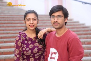 Pictures from Telugu Movie 'Stand Up Rahul' Press Meet - attended by Actors Raj Tarun, Varsha Bollamma, and Director Santo Mohan
