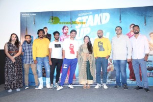 Raj Tarun and Varsha Bollamma Stand Up Rahul Trailer Launch