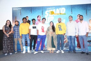 Raj Tarun and Varsha Bollamma Stand Up Rahul Trailer Launch