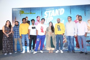 Raj Tarun and Varsha Bollamma Stand Up Rahul Trailer Launch