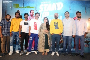 Raj Tarun and Varsha Bollamma Stand Up Rahul Trailer Launch