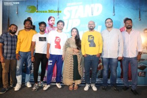 Raj Tarun and Varsha Bollamma Stand Up Rahul Trailer Launch