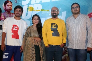 Raj Tarun and Varsha Bollamma Stand Up Rahul Trailer Launch