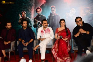 Stree 2 Trailer Launch attended by Shraddha Kapoor, Rajkummar Rao, Pankaj Tripathi, and others