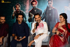 Stree 2 Trailer Launch attended by Shraddha Kapoor, Rajkummar Rao, Pankaj Tripathi, and others