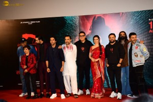 Stree 2 Trailer Launch attended by Shraddha Kapoor, Rajkummar Rao, Pankaj Tripathi, and others