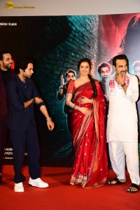 Stree 2 Trailer Launch attended by Shraddha Kapoor, Rajkummar Rao, Pankaj Tripathi, and others