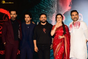 Stree 2 Trailer Launch attended by Shraddha Kapoor, Rajkummar Rao, Pankaj Tripathi, and others
