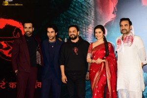 Stree 2 Trailer Launch attended by Shraddha Kapoor, Rajkummar Rao, Pankaj Tripathi, and others