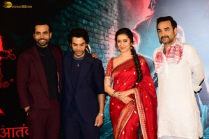 Stree 2 Trailer Launch attended by Shraddha Kapoor, Rajkummar Rao, Pankaj Tripathi, and others
