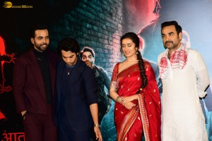Stree 2 Trailer Launch attended by Shraddha Kapoor, Rajkummar Rao, Pankaj Tripathi, and others