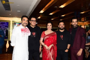 Stree 2 Trailer Launch attended by Shraddha Kapoor, Rajkummar Rao, Pankaj Tripathi, and others
